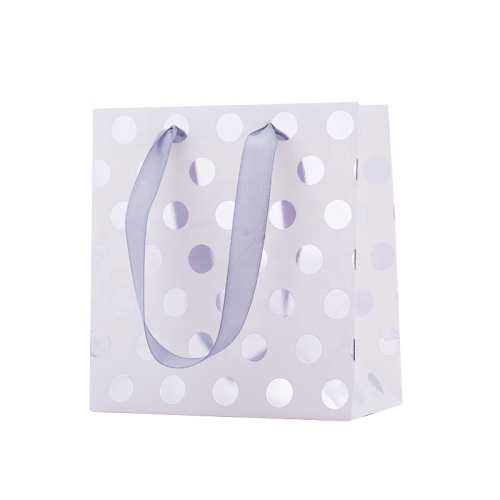 Customised Premium White Coated Gift Paper Bags